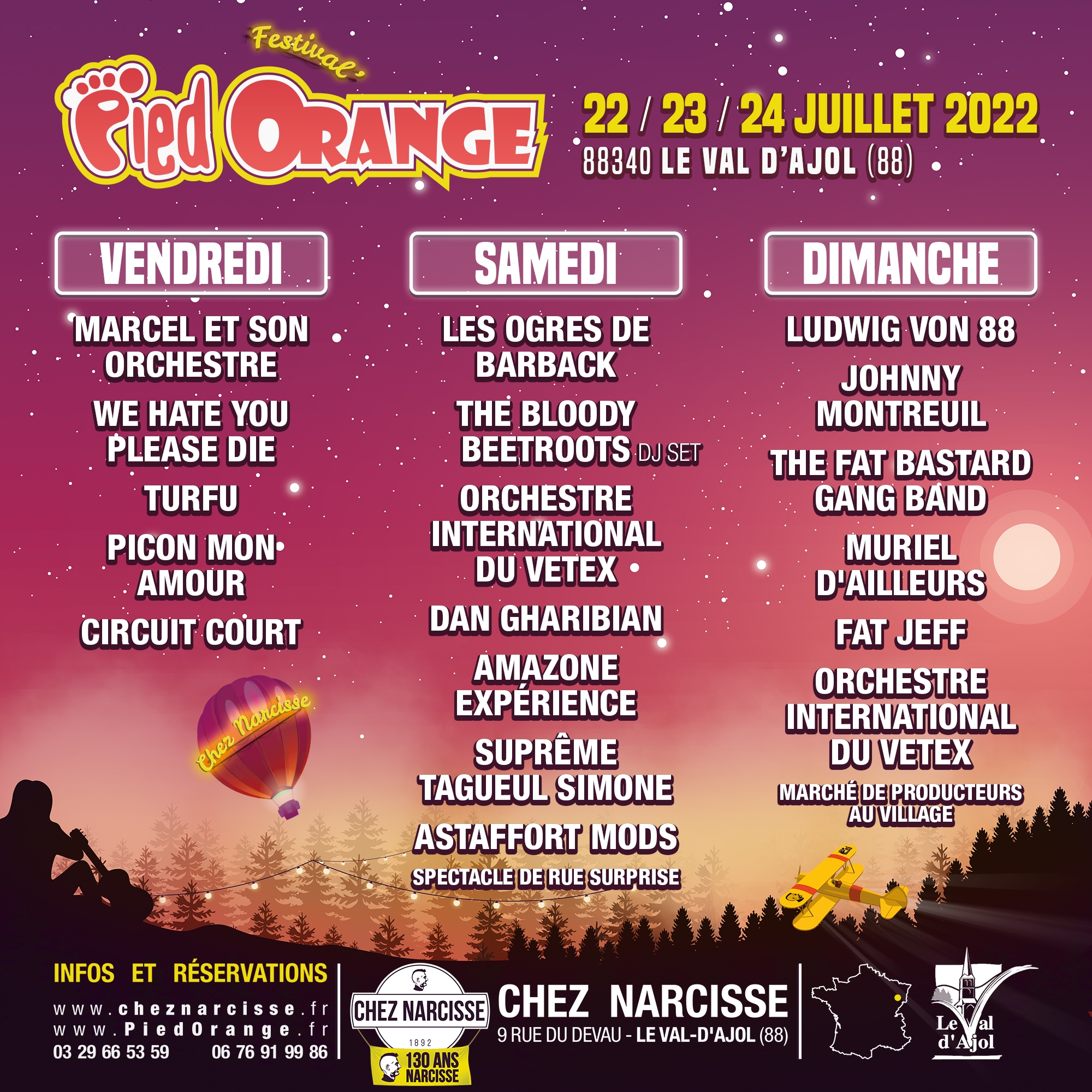 Festival le pied orange 2022