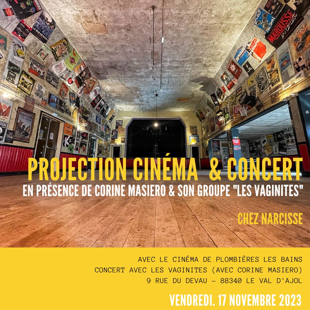 PROJECTION DOCUMENTAIRE / DÉBAT ET CONCERT AVEC CORINE MASIERO