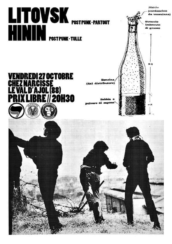 SOIRÉE POST PUNK – LITOVSK & HININ
