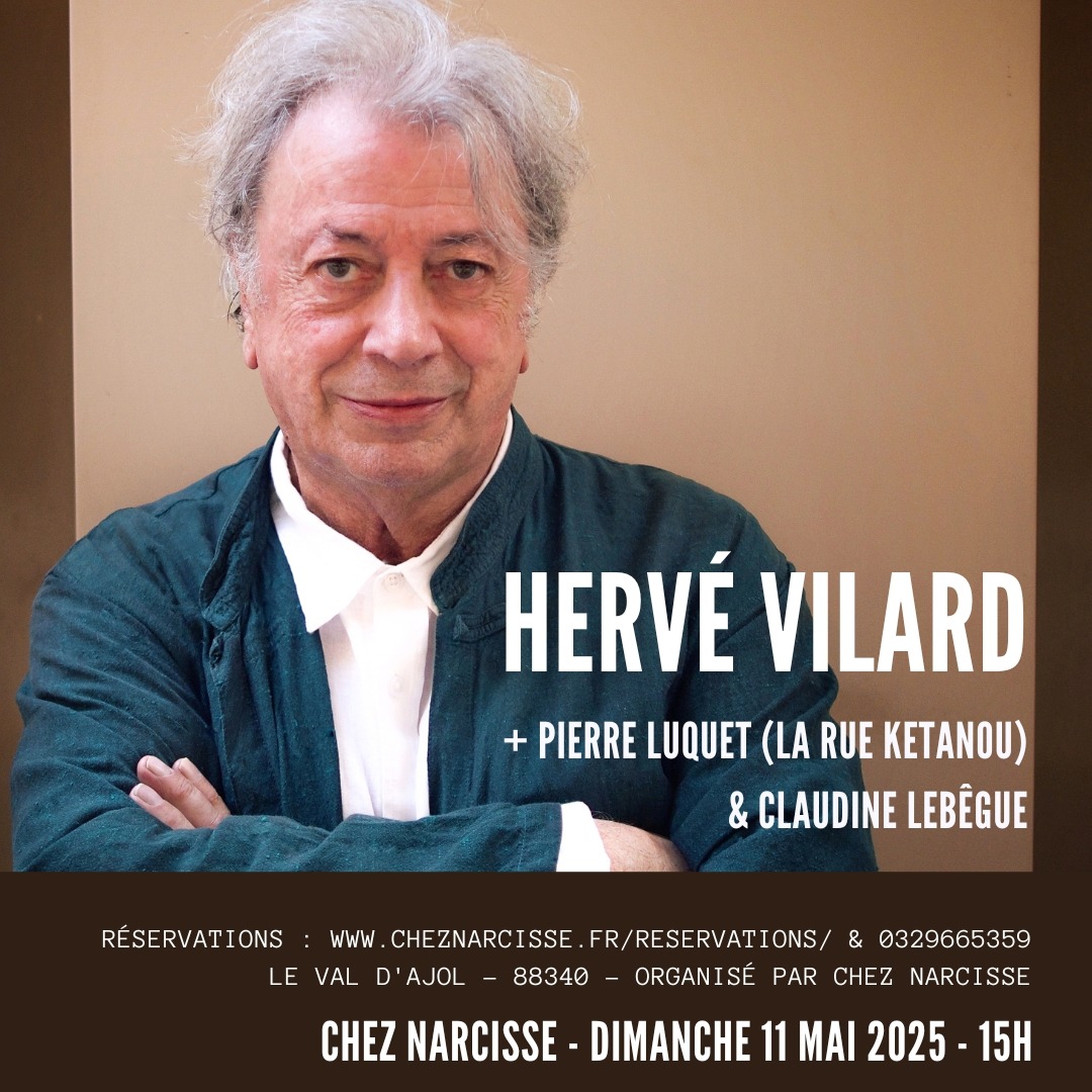 HERVÉ VILARD + PIERRE LUQUET DE LA RUE KETANOU & CLAUDINE LEBÈGUE