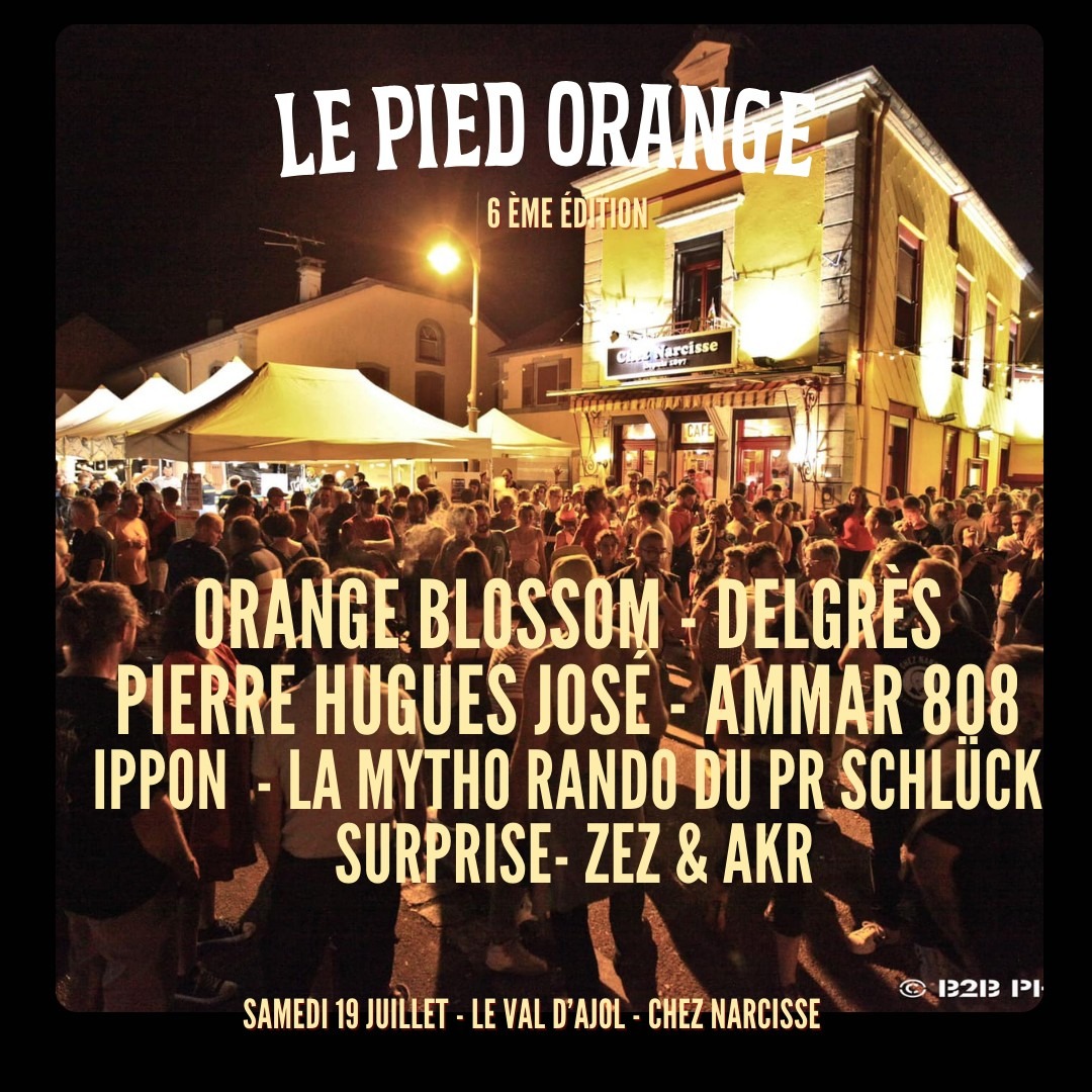 ORANGE BLOSSOM + DELGRÈS + PIERRE HUGUES JOSÉ + AMMAR 808 + IPPON + RAYMOND COURT TOUJOURS + DJ POULETTE