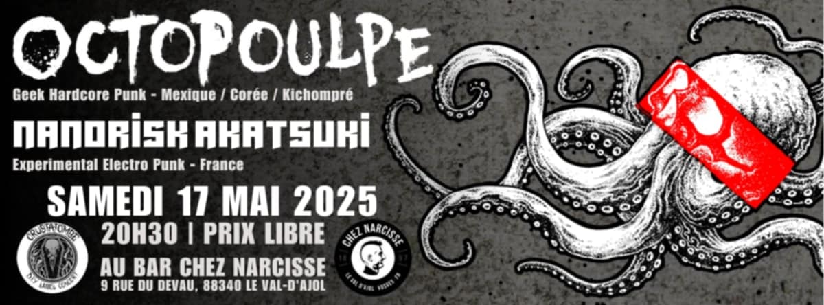 OCTOPOULPE + NANORISK AKATSUKI – asso crustatombe