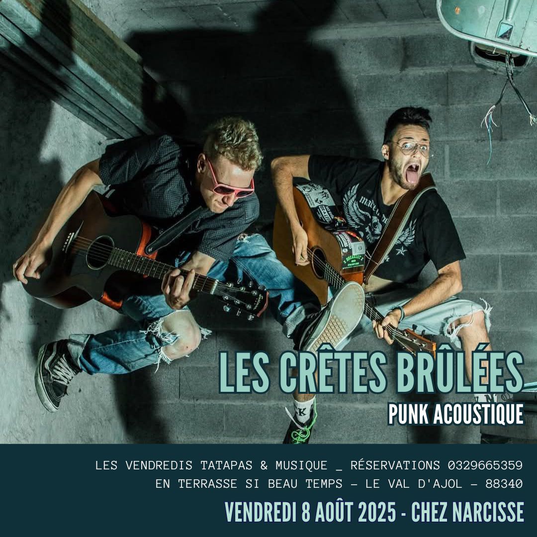 LES CRÊTES BRÛLÉES // CHANSON PUNK ACOUSTIQUE