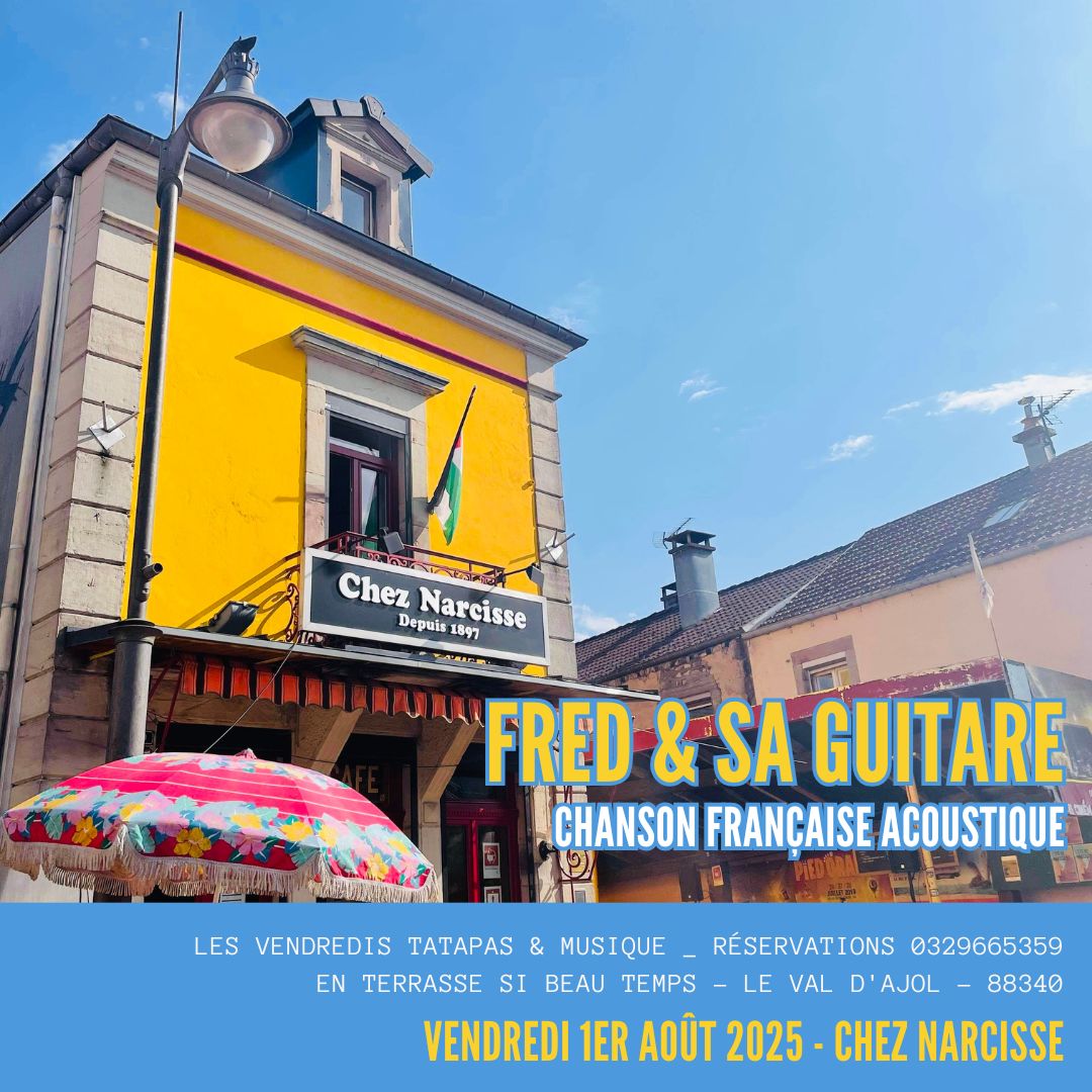 FRED & sa guitare / CHANSON FRANÇAISE ACOUSTIQUE