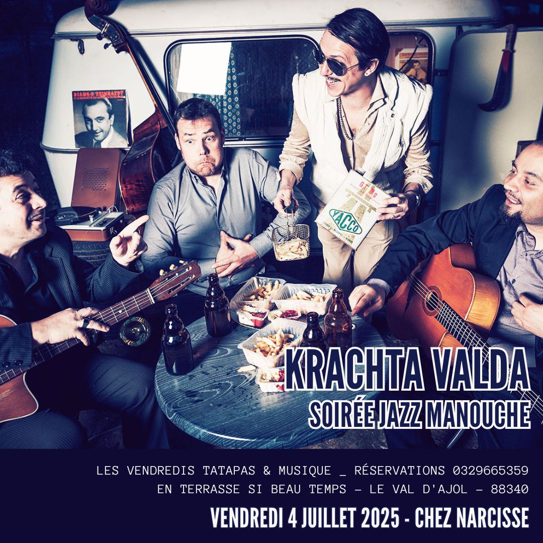 KRACHTA VALDA // SOIRÉE JAZZ MANOUCHE