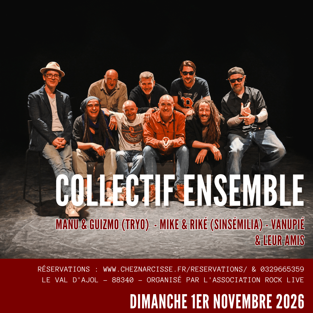 COLLECTIF ENSEMBLE (TRYO – SINSéMILIA – VANUPIé & leurs amis)